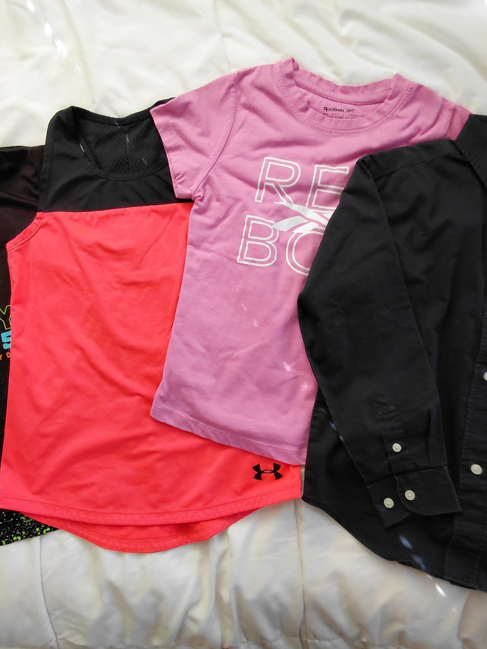 Bundle Of Size 6-7 Kids Tops For Sports, Studies, Play